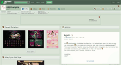Desktop Screenshot of nikkiivampire.deviantart.com