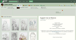 Desktop Screenshot of linear-cannon.deviantart.com