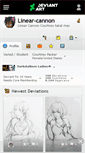 Mobile Screenshot of linear-cannon.deviantart.com