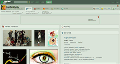 Desktop Screenshot of capitanducky.deviantart.com