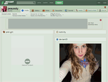 Tablet Screenshot of peauooty.deviantart.com