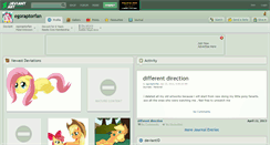 Desktop Screenshot of egoraptorfan.deviantart.com