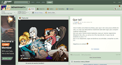 Desktop Screenshot of latinanimeart.deviantart.com