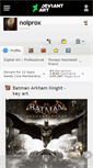 Mobile Screenshot of noiprox.deviantart.com