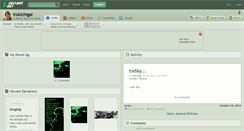 Desktop Screenshot of irokichigai.deviantart.com