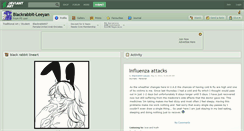Desktop Screenshot of blackrabbit-leeyan.deviantart.com