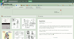 Desktop Screenshot of macxbloo-club.deviantart.com