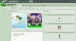 Desktop Screenshot of luigi-fanclub.deviantart.com