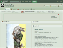 Tablet Screenshot of master-mofeto.deviantart.com