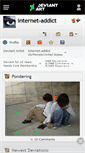 Mobile Screenshot of internet-addict.deviantart.com