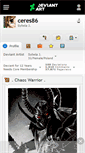 Mobile Screenshot of ceres86.deviantart.com