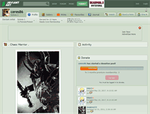 Tablet Screenshot of ceres86.deviantart.com