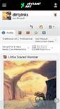 Mobile Screenshot of dirtyinks.deviantart.com