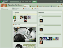 Tablet Screenshot of hypnotizedheroines.deviantart.com