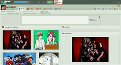Desktop Screenshot of accessfan.deviantart.com
