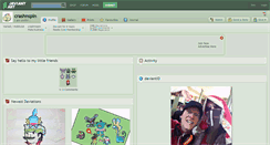 Desktop Screenshot of crashnspin.deviantart.com