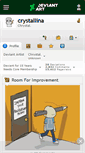 Mobile Screenshot of crystallina.deviantart.com