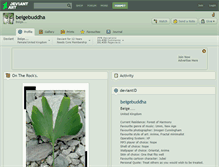 Tablet Screenshot of beigebuddha.deviantart.com