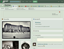 Tablet Screenshot of illuminax.deviantart.com