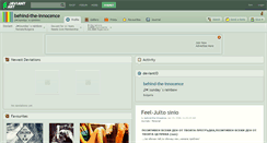 Desktop Screenshot of behind-the-innocence.deviantart.com