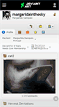 Mobile Screenshot of margaridainthesky.deviantart.com