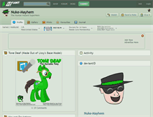 Tablet Screenshot of nuke-mayhem.deviantart.com