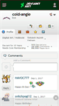 Mobile Screenshot of cold-angle.deviantart.com