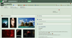 Desktop Screenshot of ev-r-more578.deviantart.com
