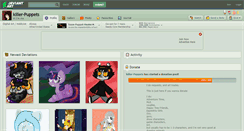 Desktop Screenshot of killer-puppets.deviantart.com