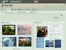Tablet Screenshot of nyaih-light.deviantart.com