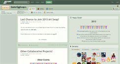 Desktop Screenshot of eastereggswap.deviantart.com