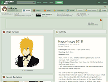 Tablet Screenshot of haikatie.deviantart.com