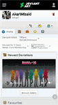 Mobile Screenshot of akarimisaki.deviantart.com