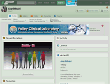 Tablet Screenshot of akarimisaki.deviantart.com