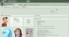 Desktop Screenshot of miz-morrison-fan.deviantart.com