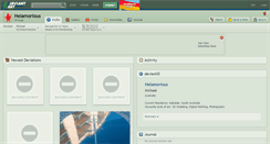 Desktop Screenshot of helamorious.deviantart.com