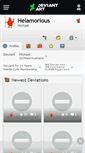 Mobile Screenshot of helamorious.deviantart.com