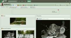 Desktop Screenshot of amadeus021.deviantart.com