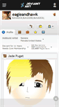Mobile Screenshot of eagleandhawk.deviantart.com