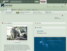 Tablet Screenshot of ceta-stock.deviantart.com