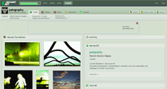 Desktop Screenshot of patography.deviantart.com