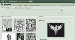Desktop Screenshot of khaoshaman.deviantart.com