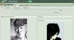 Desktop Screenshot of darkangeltengu.deviantart.com