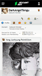 Mobile Screenshot of darkangeltengu.deviantart.com