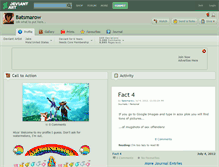 Tablet Screenshot of batsmarow.deviantart.com