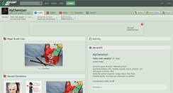 Desktop Screenshot of mychemgurl.deviantart.com