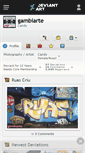 Mobile Screenshot of gambiarte.deviantart.com