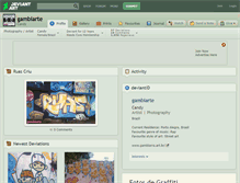 Tablet Screenshot of gambiarte.deviantart.com