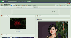 Desktop Screenshot of jezebe11e.deviantart.com