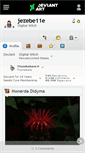 Mobile Screenshot of jezebe11e.deviantart.com